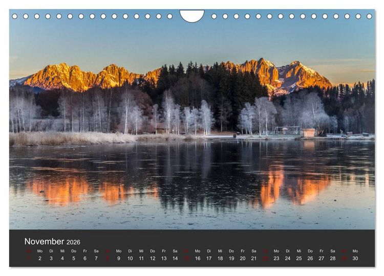Produktbild: Der Wilde Kaiser, das Kletterparadies bei Kitzb&uuml;hel (Wandkalender 2026 DIN A4 quer), CALVENDO Monatskalender