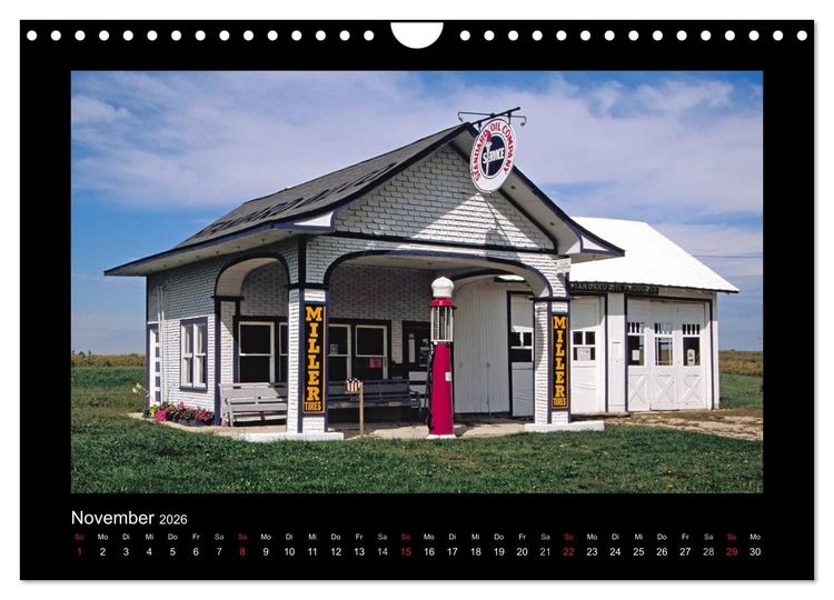Produktbild: Get Your Kicks on Route 66 (Wandkalender 2026 DIN A4 quer), CALVENDO Monatskalender