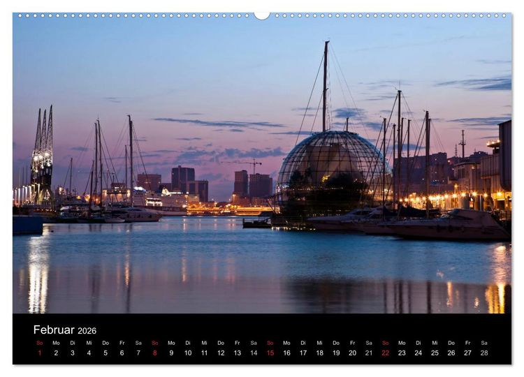 Produktbild: Ligurien - die italienische Riviera (Wandkalender 2026 DIN A2 quer), CALVENDO Monatskalender
