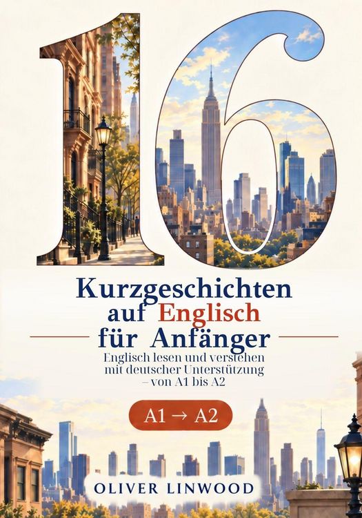 Produktbild: 16 Kurzgeschichten auf Englisch f&uuml;r Anf&auml;nger