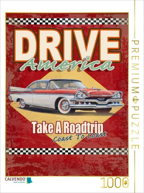 Produktbild: CALVENDO Puzzle America | 1000 Teile Lege-Gr&ouml;&szlig;e 64x48cm Foto-Puzzle f&uuml;r gl&uuml;ckliche Stunden