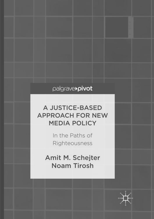 Produktbild: A Justice-Based Approach for New Media Policy