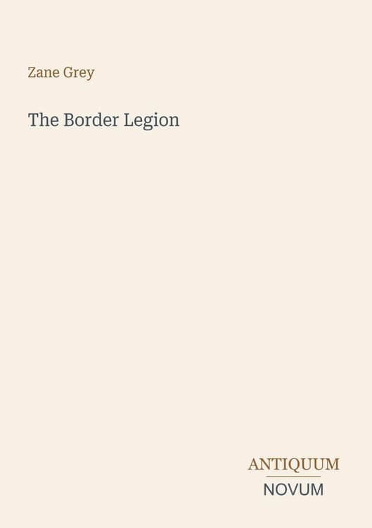 Produktbild: The Border Legion