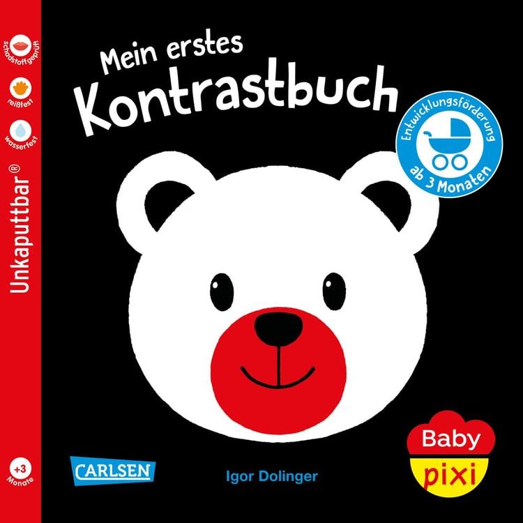 Produktbild: Baby Pixi (unkaputtbar) 156: Mein erstes Kontrastbuch ab 3 Monaten