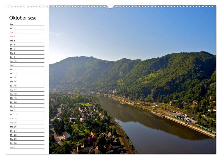 Produktbild: Tschechien - Die Burg Strekov (hochwertiger Premium Wandkalender 2026 DIN A2 quer), Kunstdruck in Hochglanz