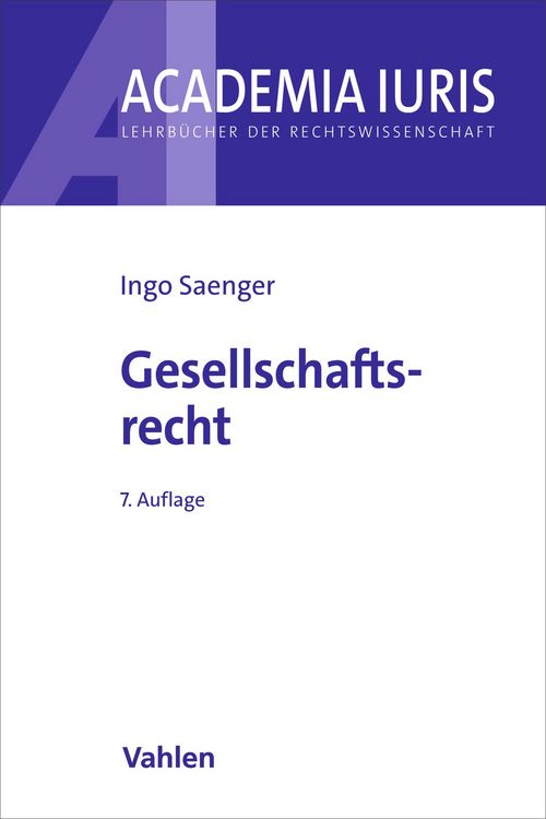 Produktbild: Gesellschaftsrecht