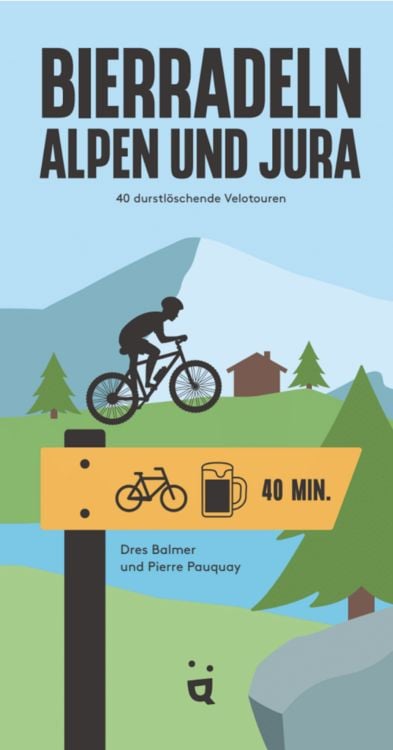 Produktbild: Bierradeln Alpen und Jura