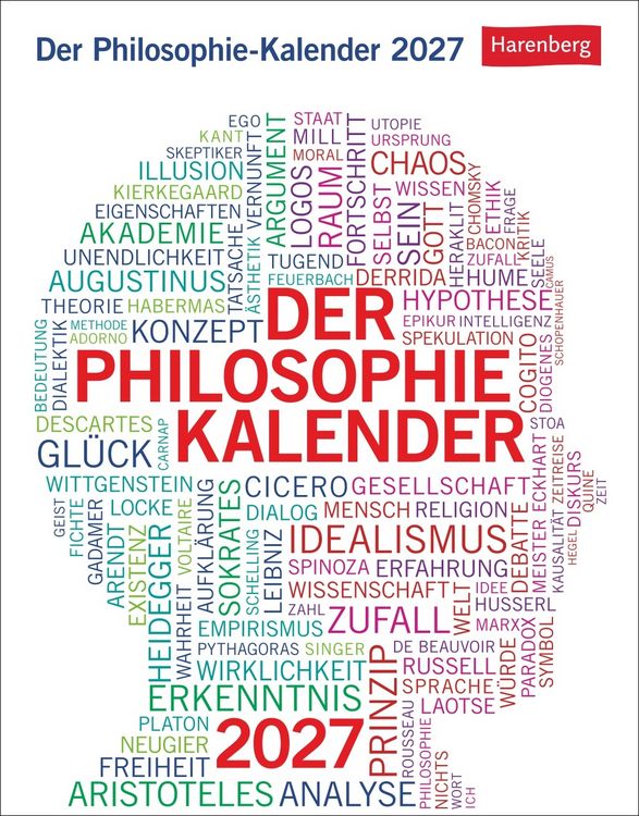 Produktbild: Der Philosophie-Kalender Tagesabrei&szlig;kalender 2027