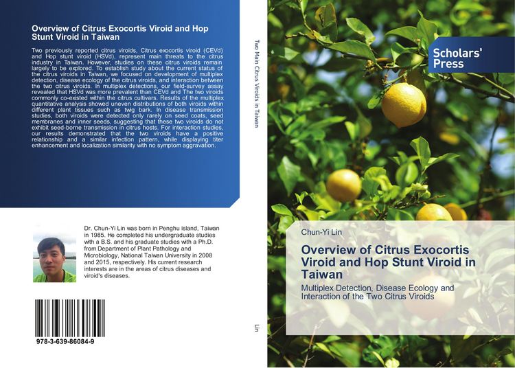 Produktbild: Overview of Citrus Exocortis Viroid and Hop Stunt Viroid in Taiwan