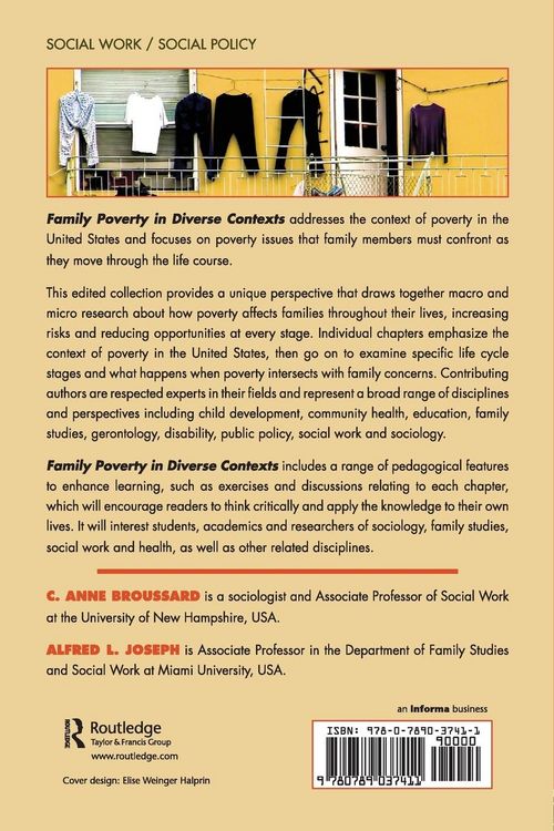 Produktbild: Family Poverty in Diverse Contexts
