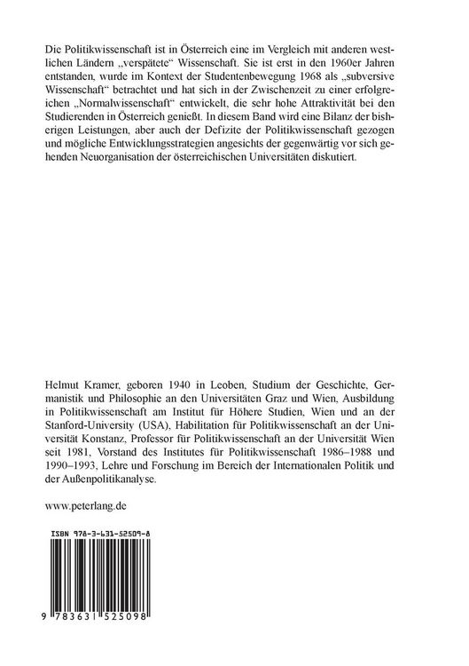Produktbild: Demokratie und Kritik &ndash; 40 Jahre Politikwissenschaft in Oesterreich
