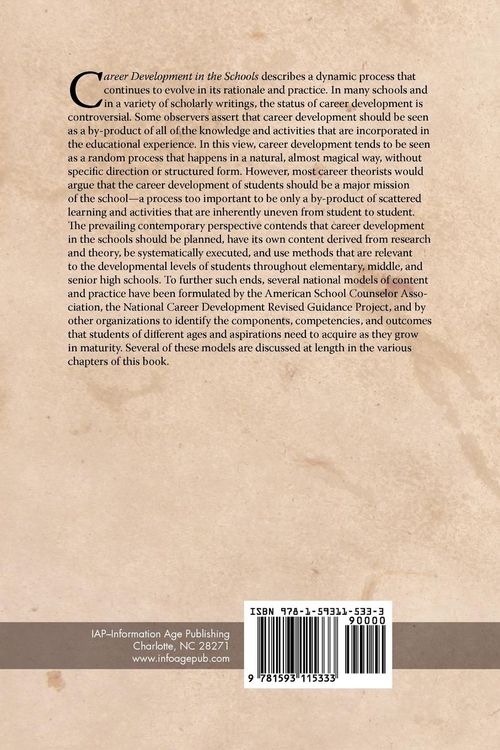 Produktbild: Career Development in the Schools (PB)