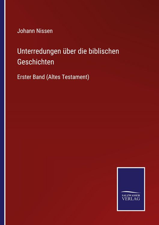 Produktbild: Unterredungen &uuml;ber die biblischen Geschichten