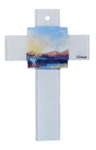 Produktbild: Glaskreuz Landschaft