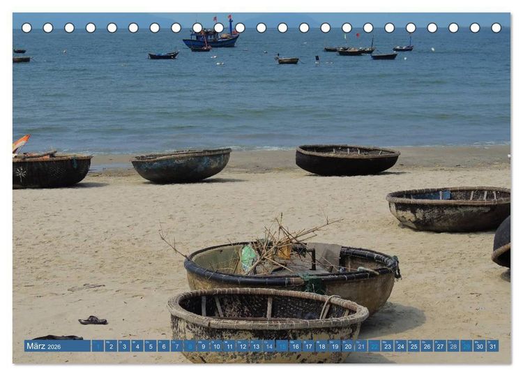 Produktbild: Vielseitiges Vietnam (Tischkalender 2026 DIN A5 quer), CALVENDO Monatskalender
