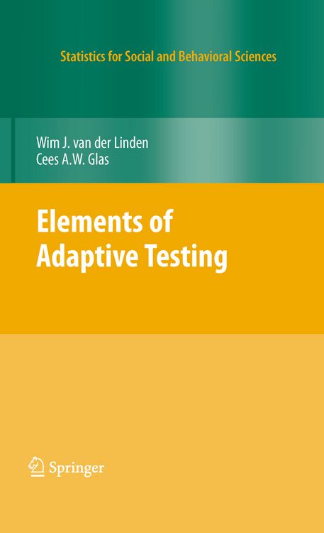 Produktbild: Elements of Adaptive Testing