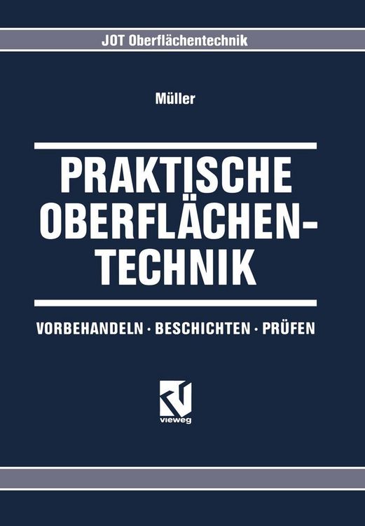 Produktbild: Praktische Oberfl&auml;chentechnik