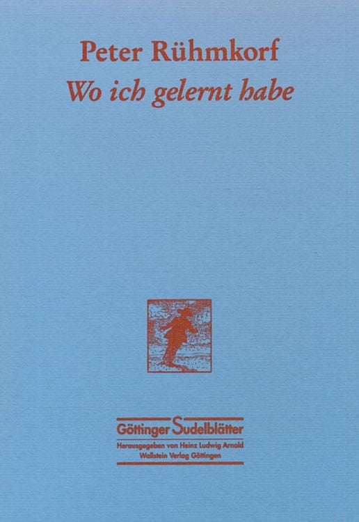 Bild vom Artikel Wo ich gelernt habe vom Autor Peter Rühmkorf