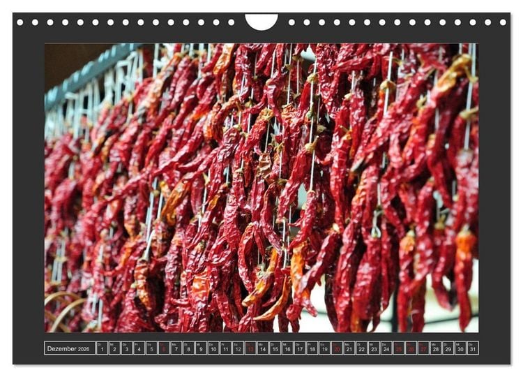 Produktbild: Obst + Gem&uuml;se (Wandkalender 2026 DIN A4 quer), CALVENDO Monatskalender