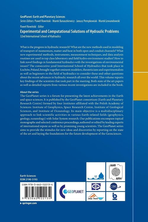 Produktbild: Experimental and Computational Solutions of Hydraulic Problems