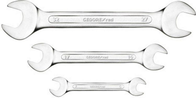 Produktbild: Gedore RED 3300961 R05125012 Doppel-Maulschl&uuml;ssel-Satz 12teilig Schl&uuml;sselweite (Metrisch) 6 - 9 mm