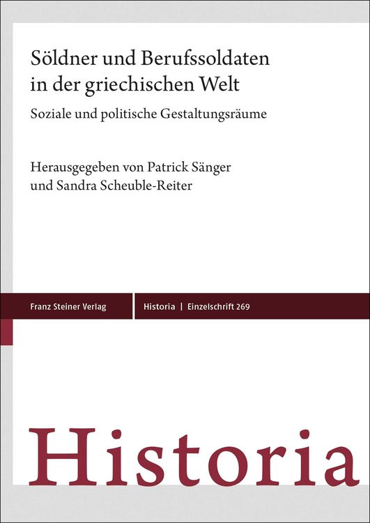 Produktbild: S&ouml;ldner und Berufssoldaten in der griechischen Welt