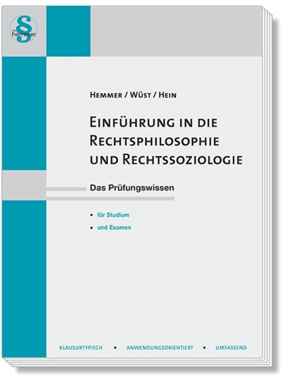 Produktbild: Einführung in die Rechtsphilosophie und Rechtssoziologie