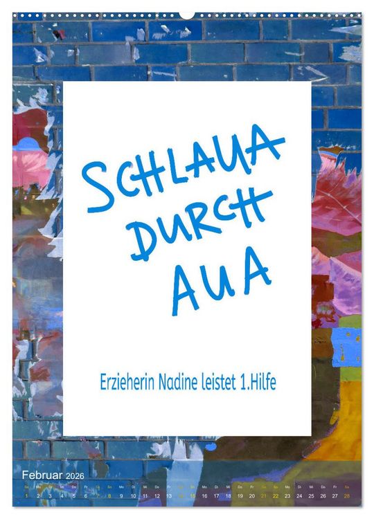 Produktbild: Lach du nur! - Flotte Spr&uuml;che schnell erkl&auml;rt (Wandkalender 2026 DIN A2 hoch), CALVENDO Monatskalender