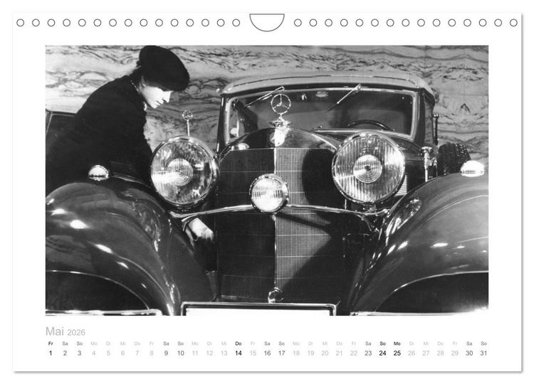Produktbild: Luxus Oldtimer - Mercedes (Wandkalender 2026 DIN A4 quer), CALVENDO Monatskalender