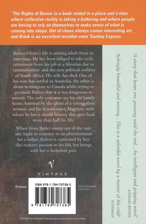 Produktbild: The Rights Of Desire
