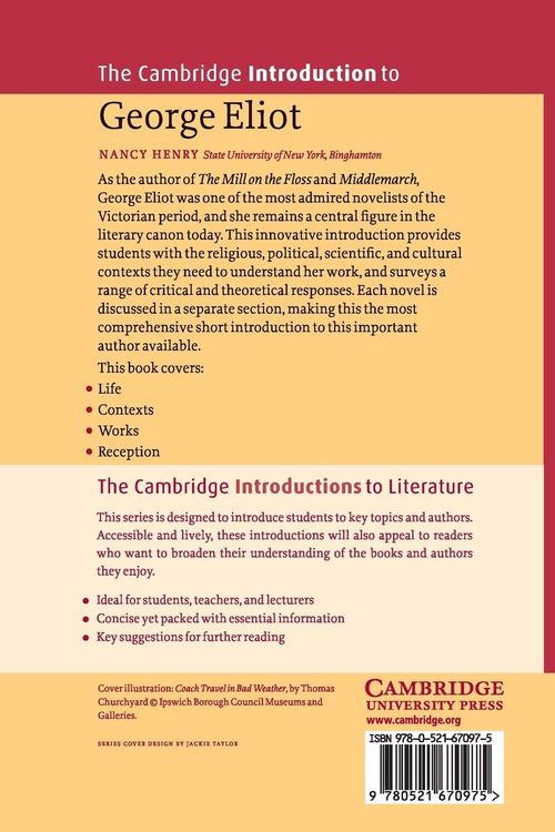 Produktbild: The Cambridge Introduction to George Eliot