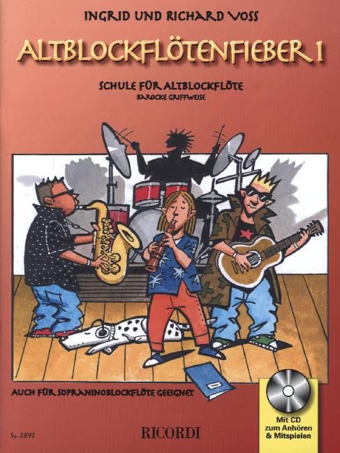 Produktbild: Voss, R: Altblockfl&ouml;tenfieber 1/m. CD