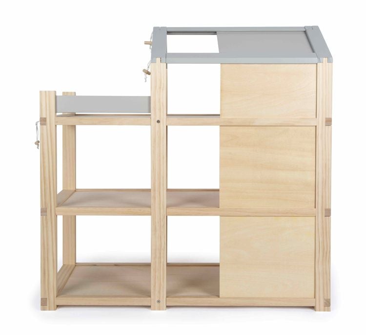 Produktbild: Small Foot 12541 - Puppenhaus Natur mit Möbeln