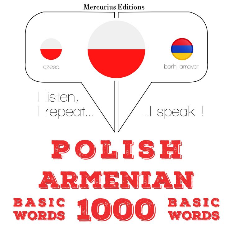 Produktbild: Polski - ormiański: 1000 podstawowych sł&oacute;w