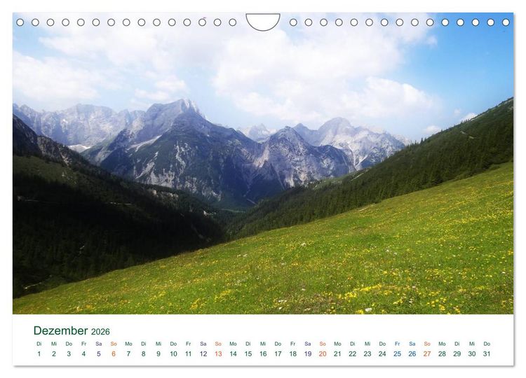 Produktbild: Tirol &ndash; Rund um den Achensee (Wandkalender 2026 DIN A4 quer), CALVENDO Monatskalender