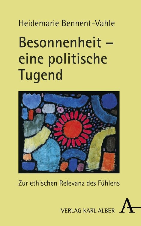 Produktbild: Besonnenheit &ndash; eine politische Tugend