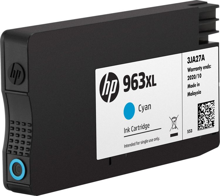 Produktbild: HP 963XL Druckerpatrone Original Cyan 3JA27AE Tinte