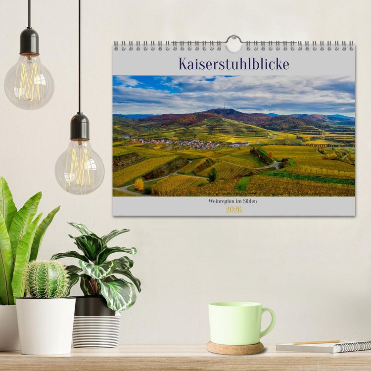 Produktbild: Kaiserstuhlblicke (Wandkalender 2026 DIN A4 quer), CALVENDO Monatskalender