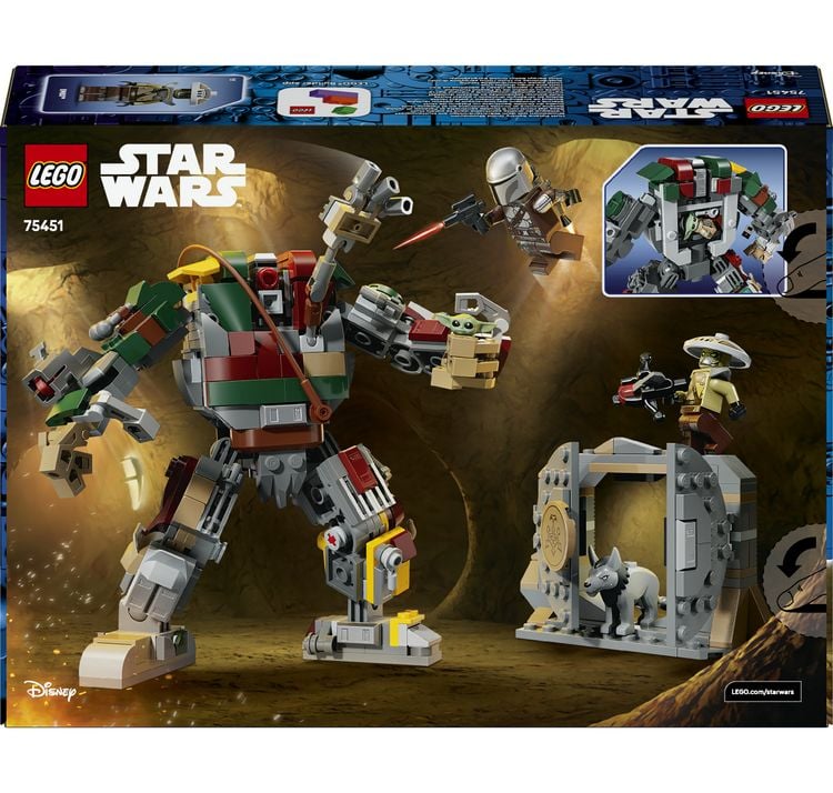 Produktbild: LEGO Star Wars Showdown mit dem W&auml;chterdroiden am Huttenpalast 75451