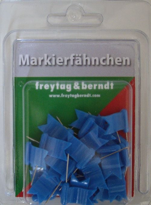 Produktbild: Markierf&auml;hnchen wehend, Blau