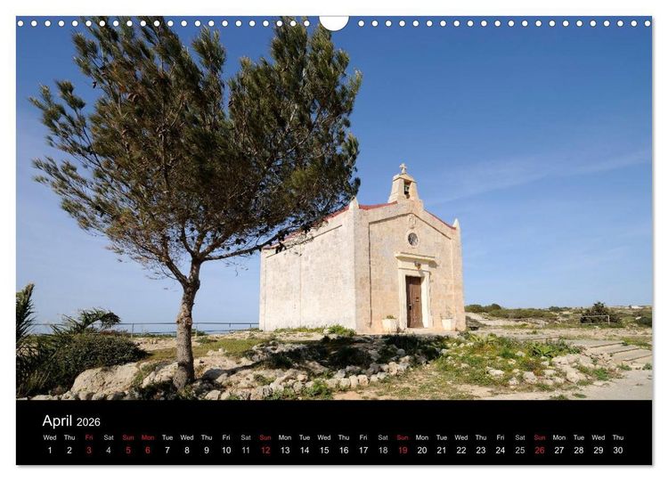Produktbild: Malta. The sunny island full of charm. (Wall Calendar 2026 DIN A3 landscape), CALVENDO 12 Month Wall Calendar