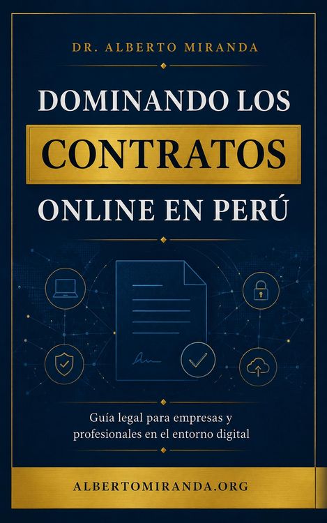 Produktbild: Dominando los Contratos Online en Per&uacute;
