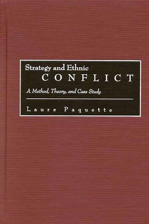 Produktbild: Strategy and Ethnic Conflict
