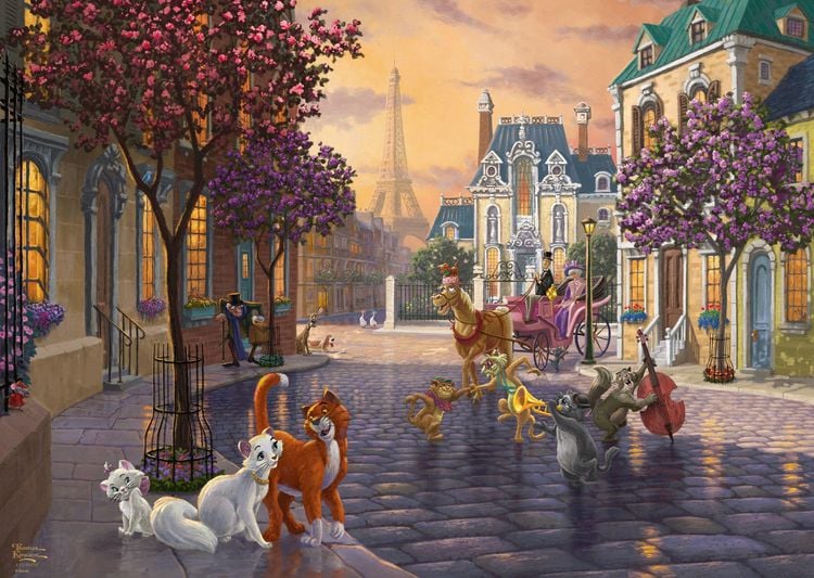 Produktbild: Disney, The Aristocats Puzzle 1.000 Teile