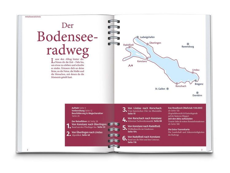 Produktbild: KOMPASS Radreisef&uuml;hrer Bodenseeradweg