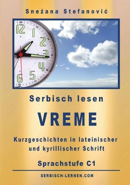 Produktbild: Serbisch: Kurzgeschichten "Vreme" - Sprachstufe C1