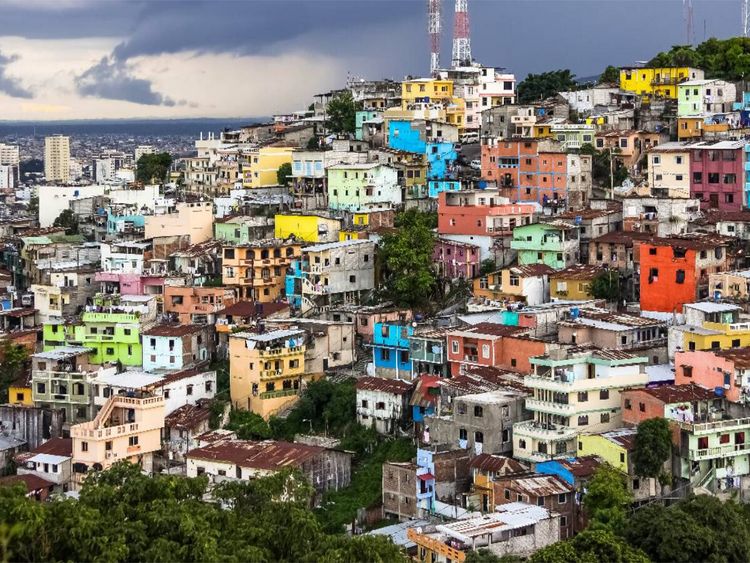 Produktbild: CALVENDO Puzzle Las Pe&ntilde;as in Guayaquil | 1000 Teile Lege-Gr&ouml;&szlig;e 64x48cm Foto-Puzzle f&uuml;r gl&uuml;ckliche Stunden