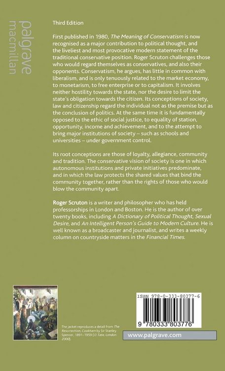 Produktbild: The Meaning of Conservatism