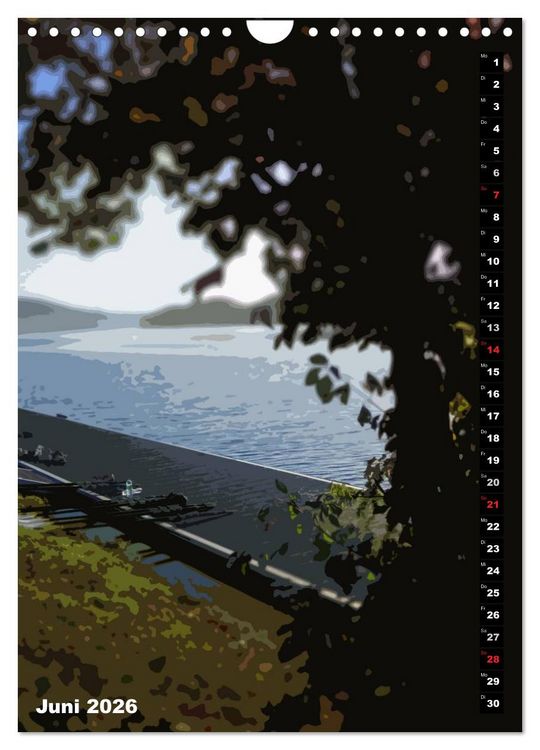 Produktbild: Der Baldeneysee in Essen (Wandkalender 2026 DIN A4 hoch), CALVENDO Monatskalender