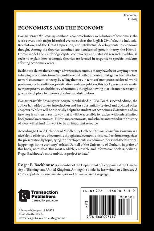 Produktbild: Economists and the Economy